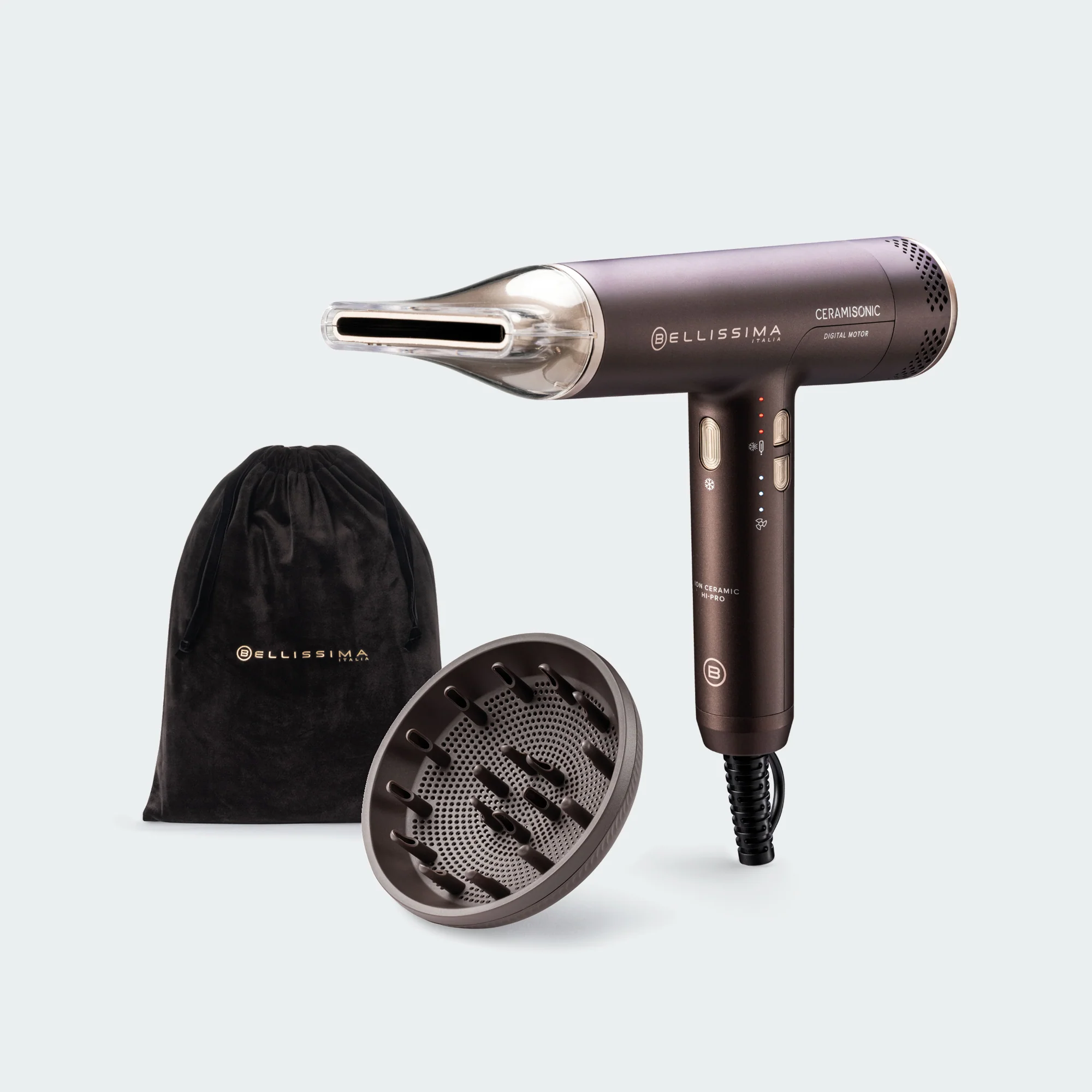 Asciugacapelli digitale con calore buono Ceramisonic® 21014